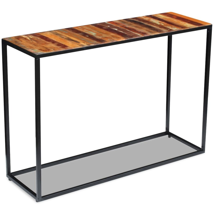 Masă Consolă, 110X35X76 Cm, Lemn Masiv Reciclat