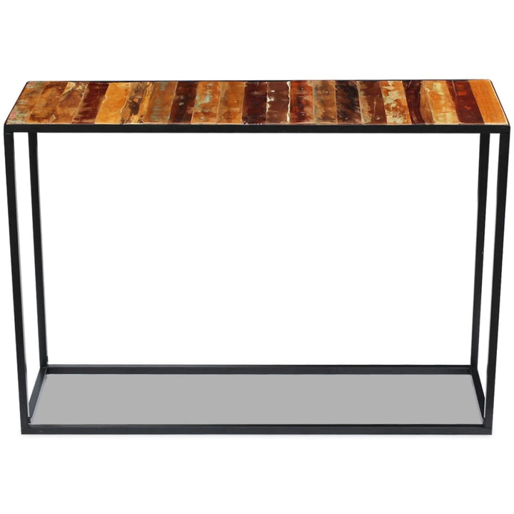 Masă Consolă, 110X35X76 Cm, Lemn Masiv Reciclat