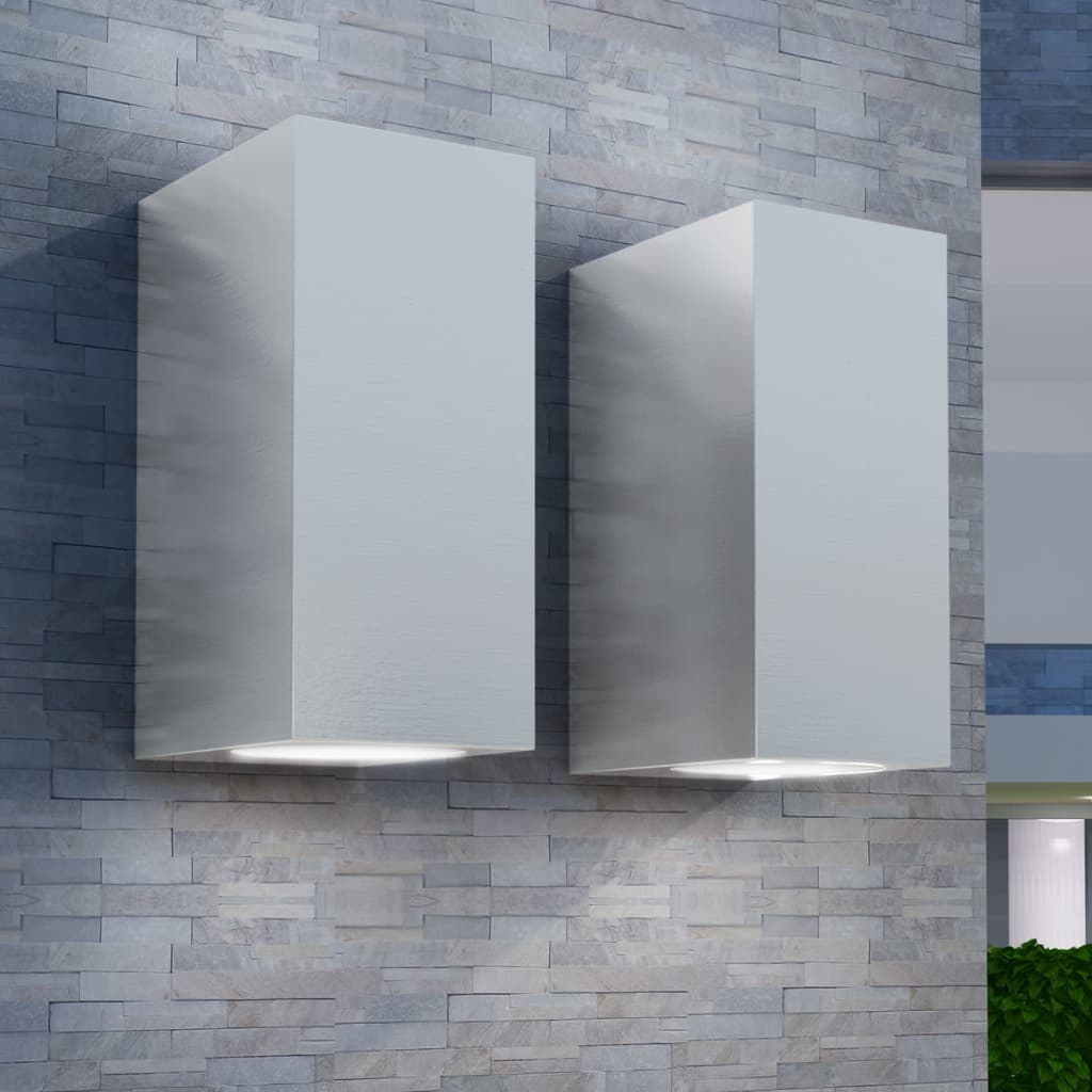 Corp Iluminat Led, Perete Exterior, 2 Buc, , Direcție Jos