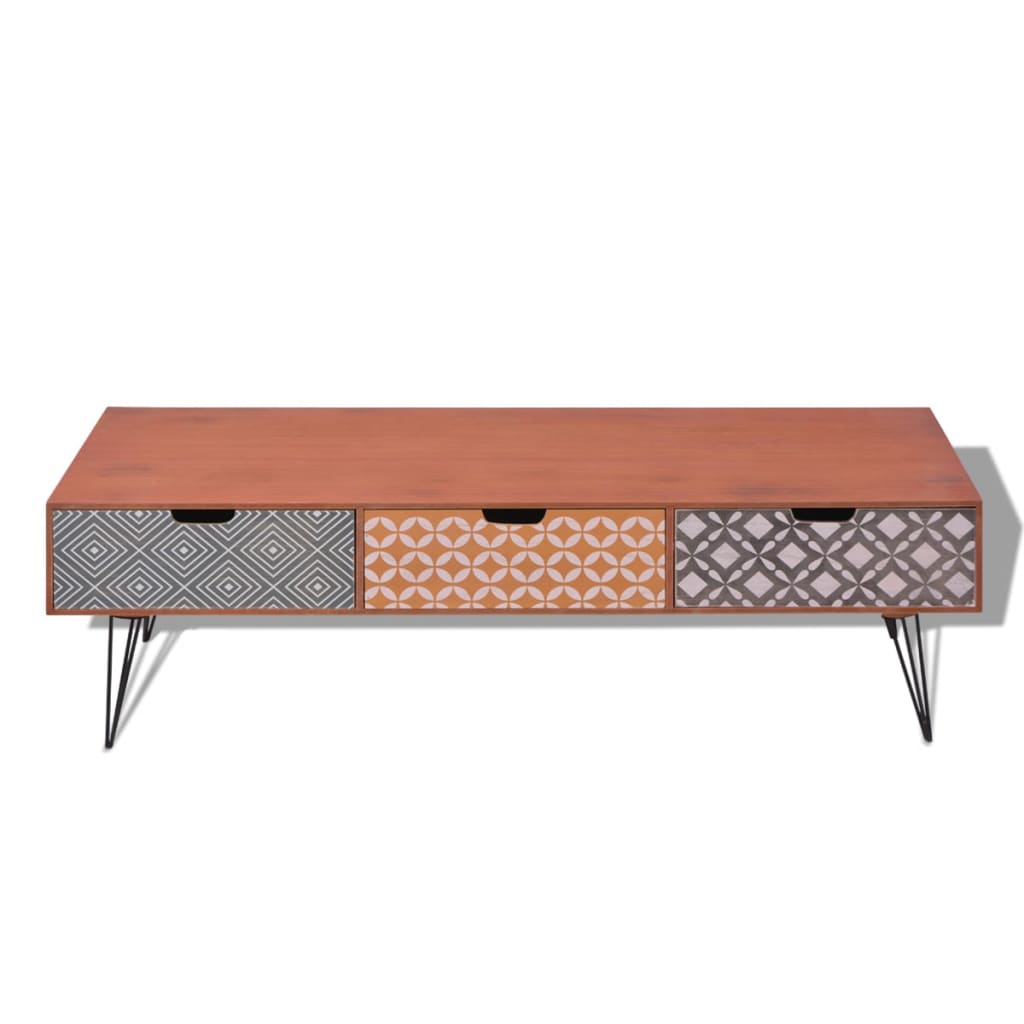 Comodă Tv Cu 3 Sertare, 120X40X36 Cm,