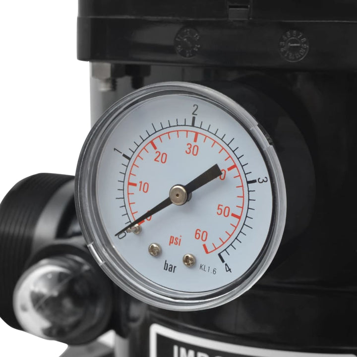 Filtru Cu Nisip Pentru Piscină Supapă 6 Poziții Albastru 460 Mm