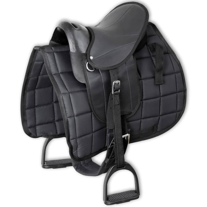 Set Șa Ponei 10&quot;, Negru
