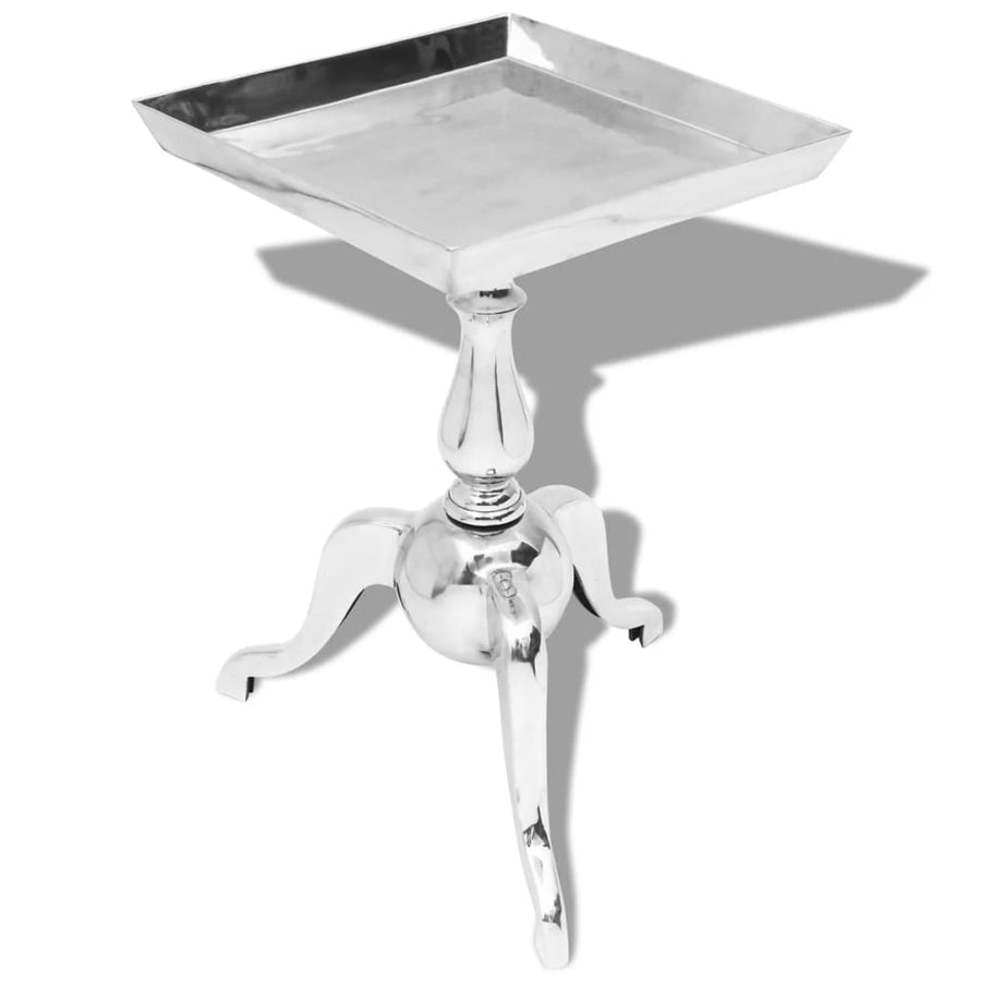 Masă Laterală Ă, Argintiu, Aluminiu