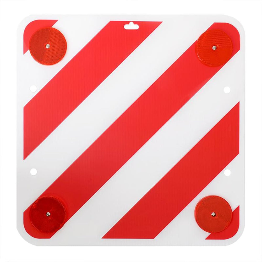 Proplus Semn Avertizare Spate, Cu Reflectoare, 50X50 Cm, Plastic