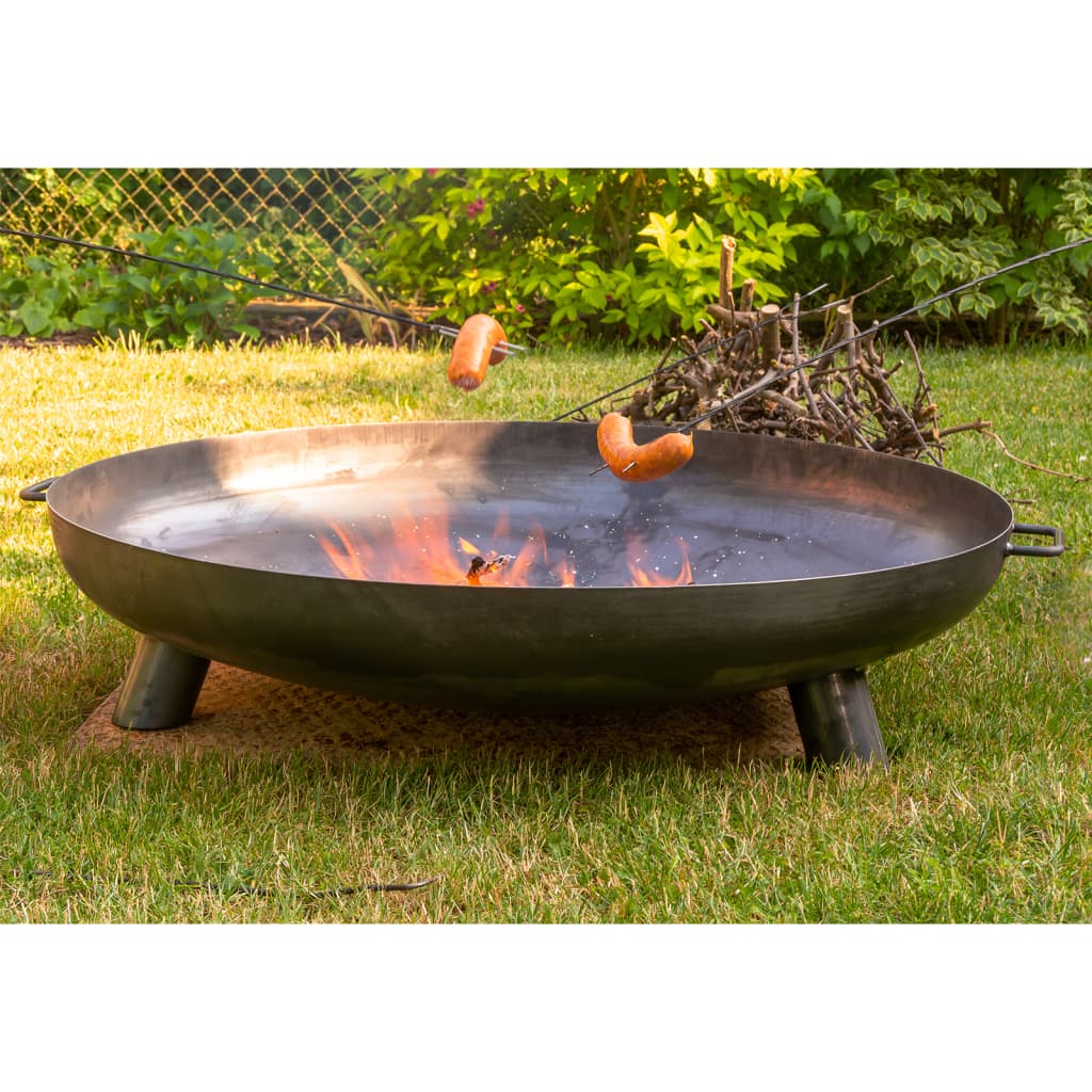 Redfire Vatră De Foc Salo, Negru, 80 Cm, Oțel 81020