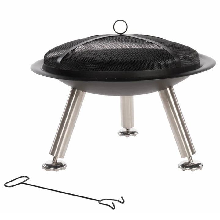 Redfire Vatră De Foc Chicago, Negru, 75 Cm, Oțel, 85013