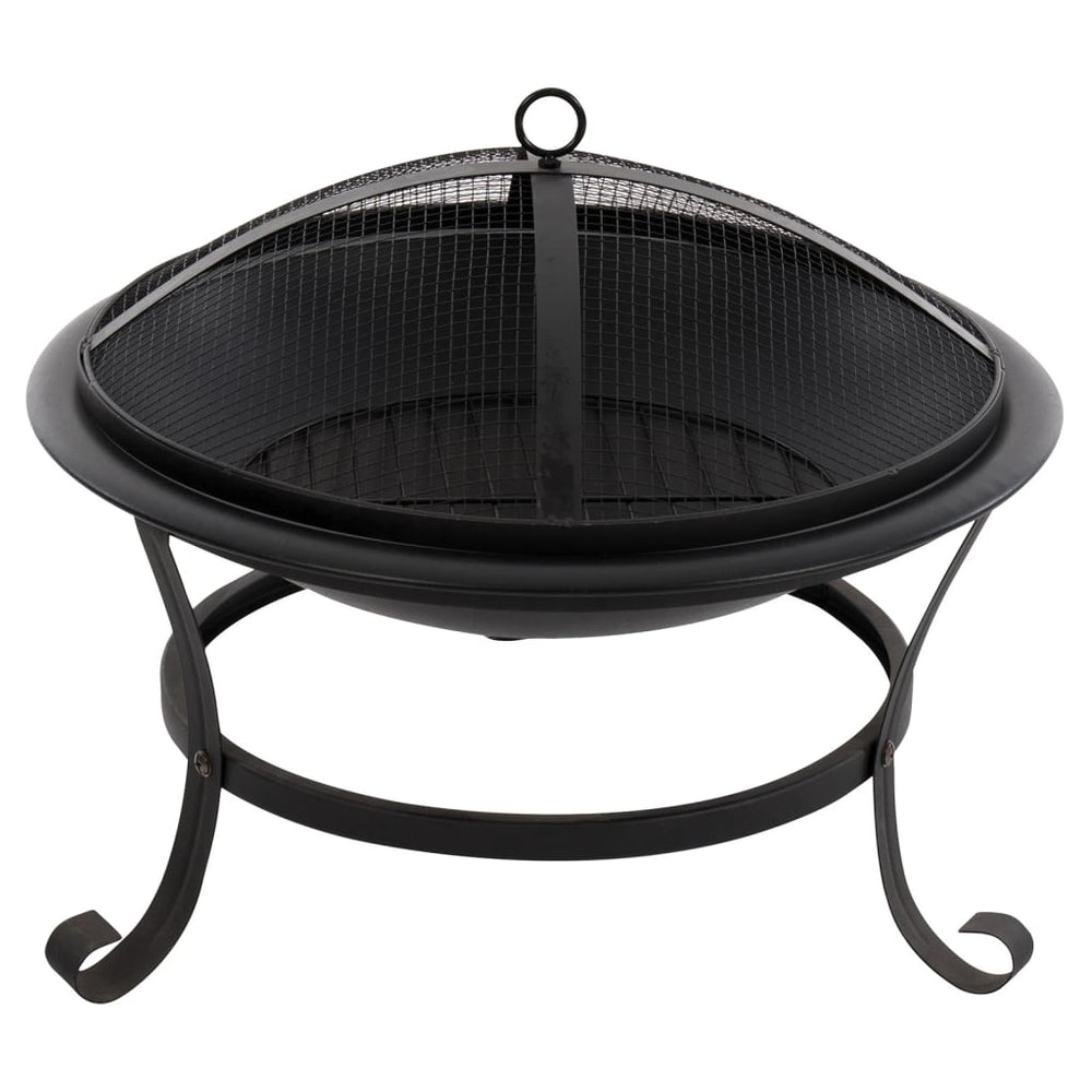 Redfire Vatră De Foc Atlanta Negru 51 Cm Oțel 85014