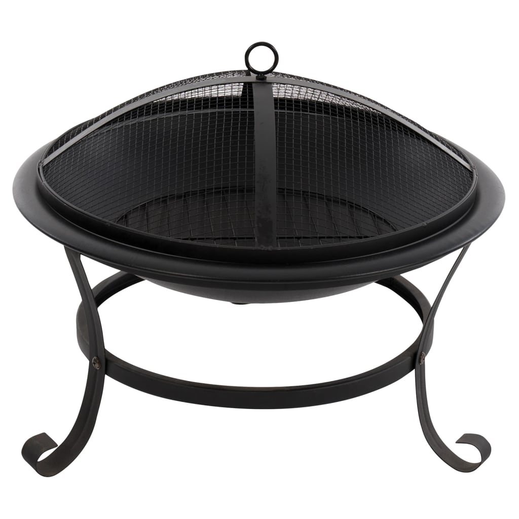 Redfire Vatră De Foc Atlanta Negru 51 Cm Oțel 85014
