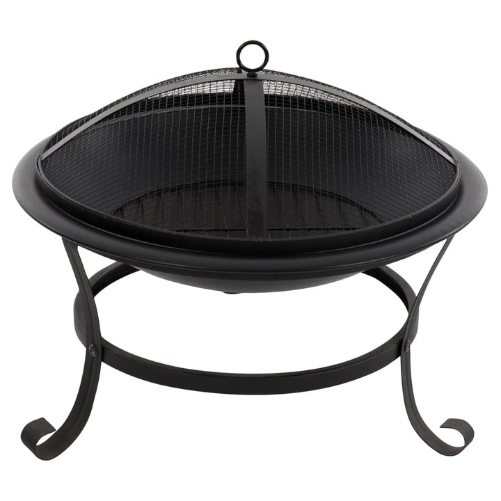 Redfire Vatră De Foc Atlanta Negru 51 Cm Oțel 85014