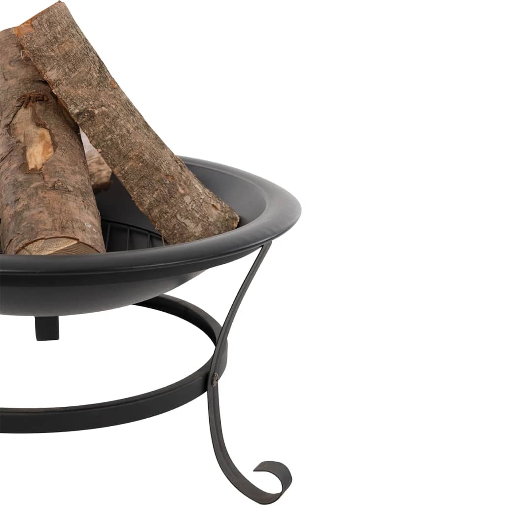 Redfire Vatră De Foc Atlanta Negru 51 Cm Oțel 85014