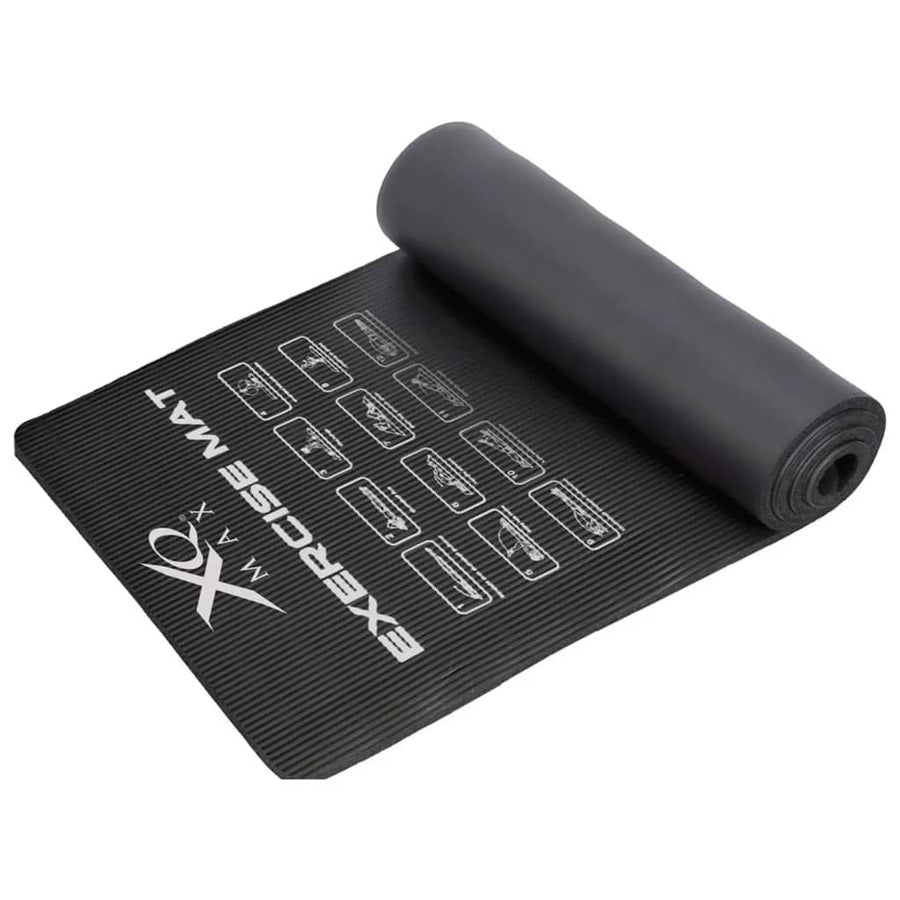 Xq Max Covoraș De Yoga, 183X58X1 Cm, Negru