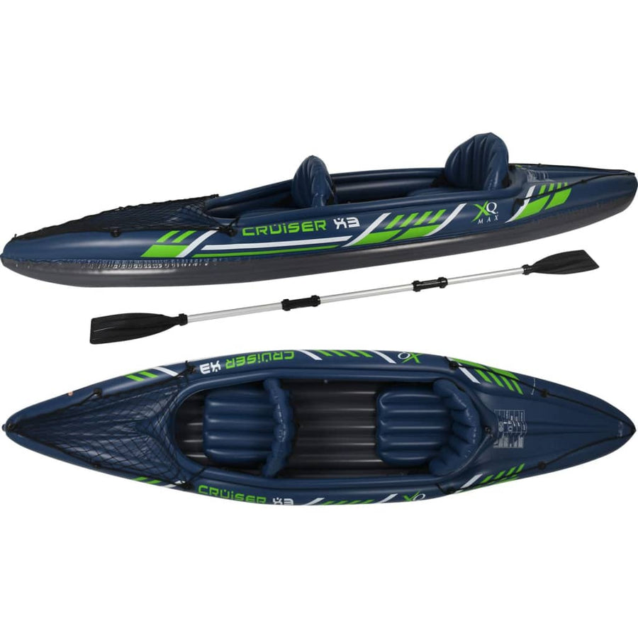 Xq Max Caiac „Cruiser X3”, Albastru Și Verde, 342X76X32 Cm