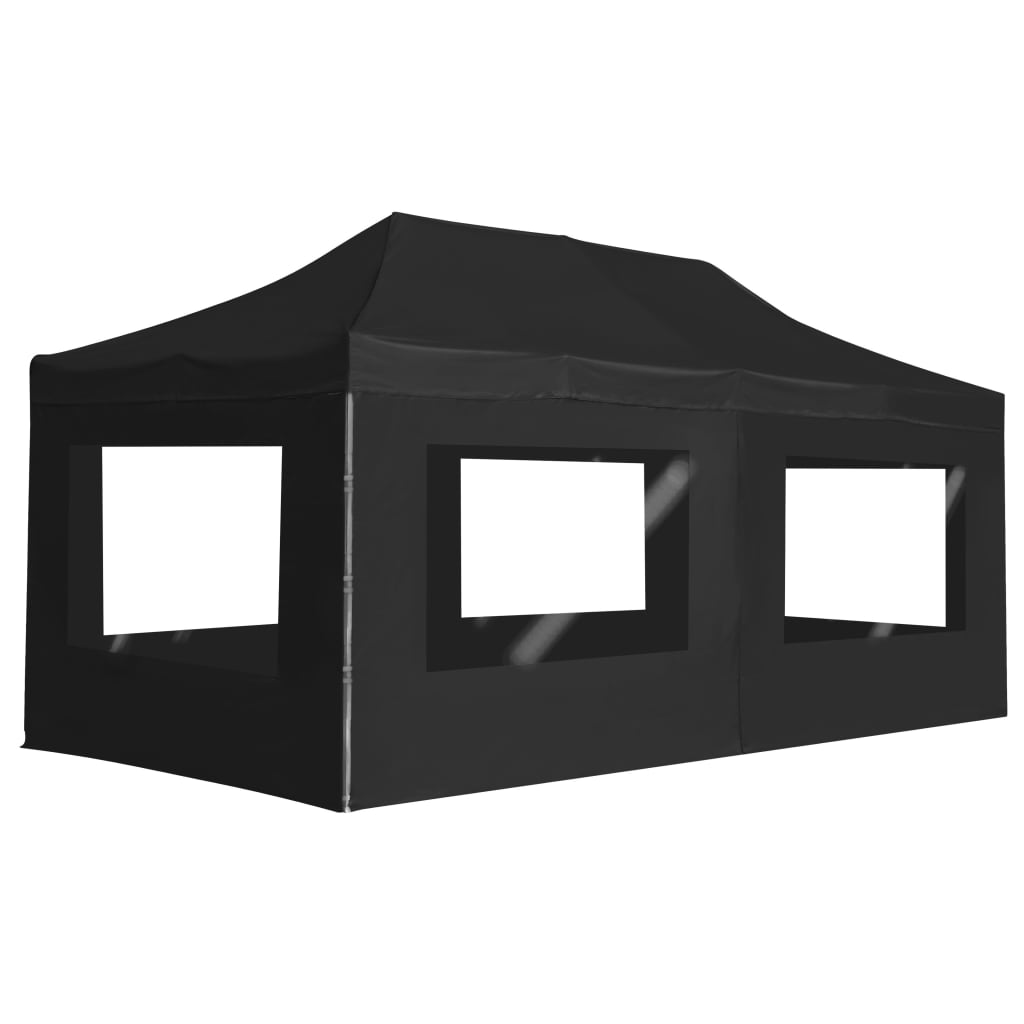 Cort De Petrecere Pliabil Cu Pereți, , , Aluminiu