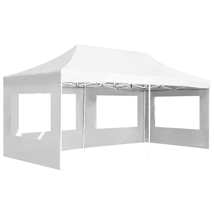 Cort De Petrecere Pliabil Cu Pereți, , , Aluminiu