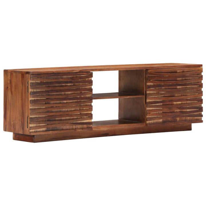 Comodă Tv, 120 X 30 X 40 Cm, Lemn Masiv De Acacia