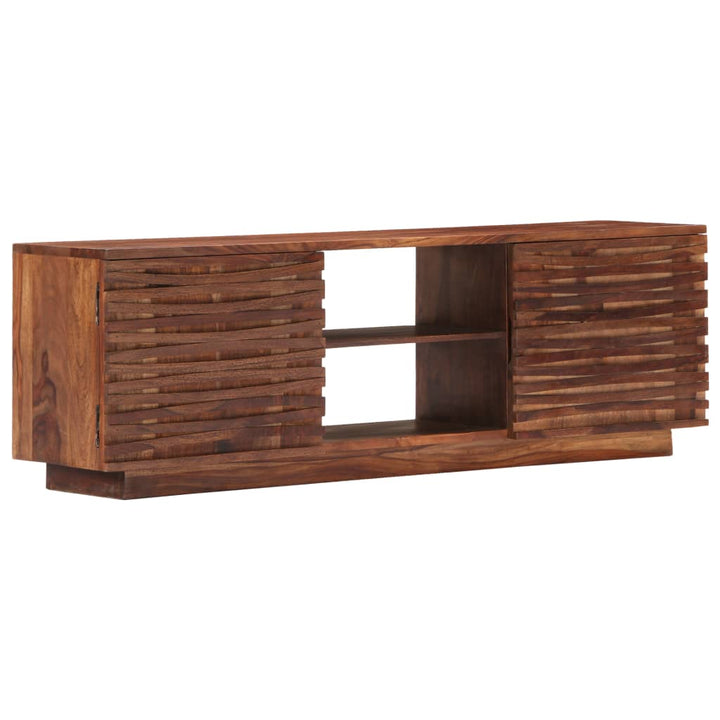 Comodă Tv, 120 X 30 X 40 Cm, Lemn Masiv De Acacia