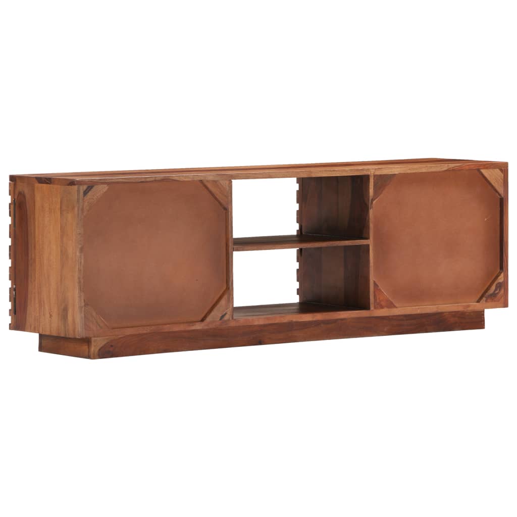 Comodă Tv, 120 X 30 X 40 Cm, Lemn Masiv De Acacia