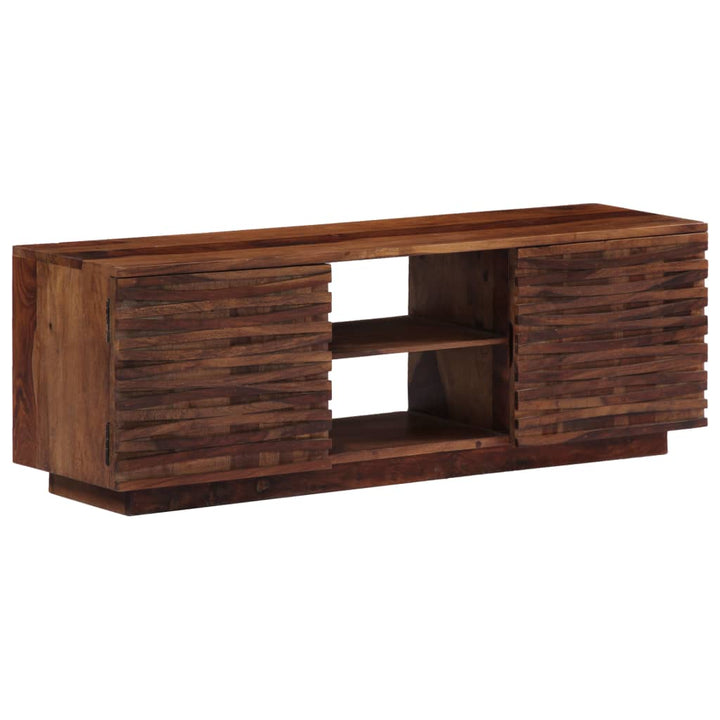 Comodă Tv, 120 X 30 X 40 Cm, Lemn Masiv De Acacia