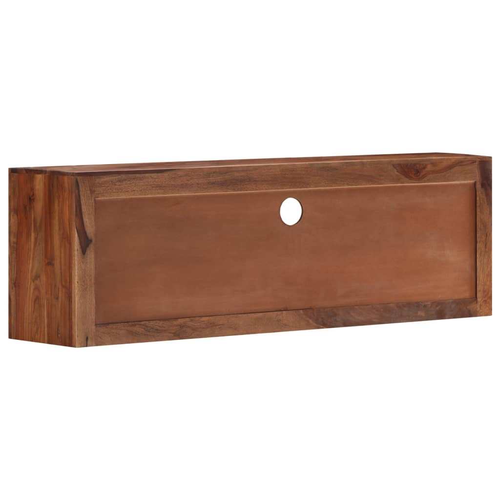 Comodă Tv, 120X30X40 Cm, Lemn Masiv De Acacia