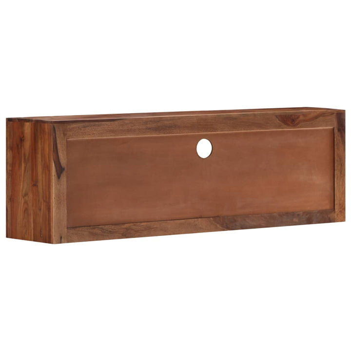 Comodă Tv, 120X30X40 Cm, Lemn Masiv De Acacia
