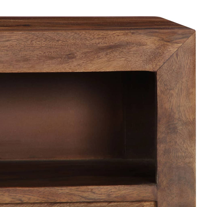 Comodă Tv, 120X30X40 Cm, Lemn Masiv De Acacia