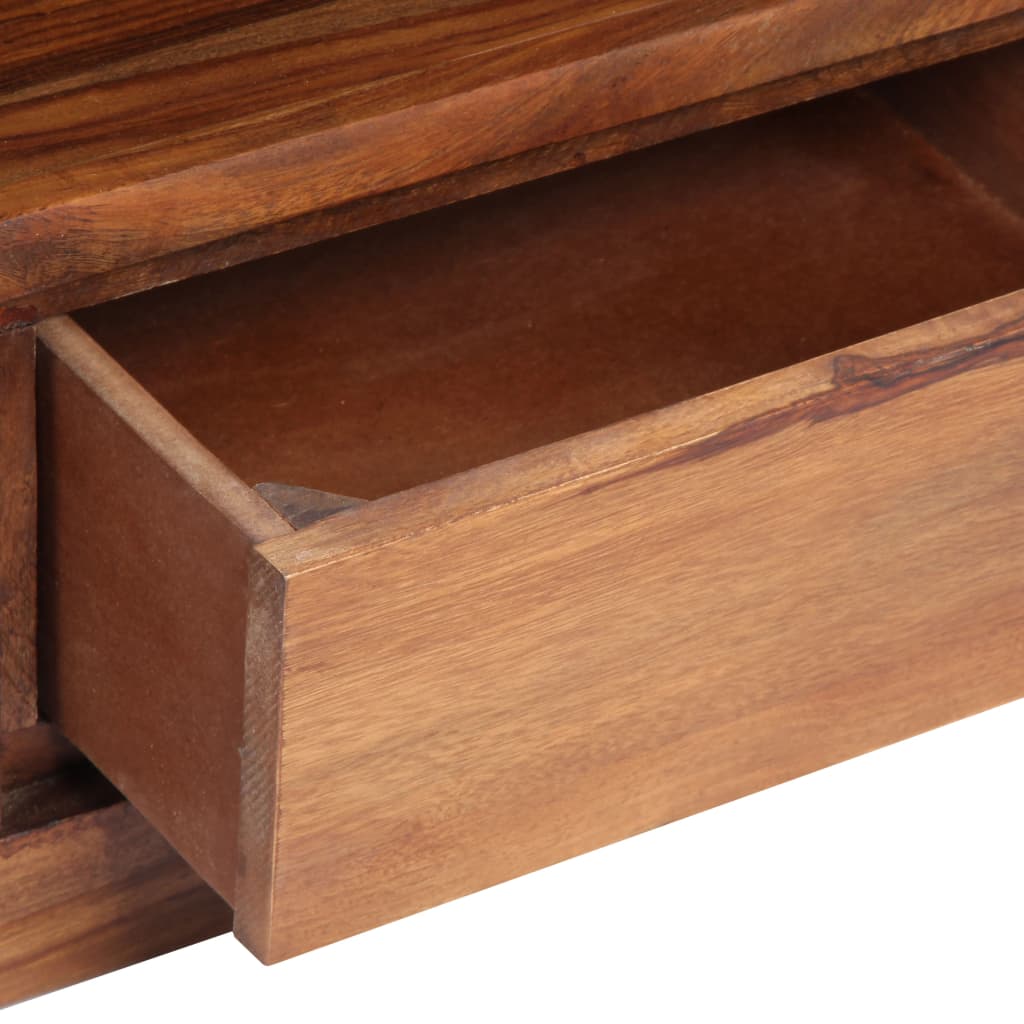 Comodă Tv, 120X30X40 Cm, Lemn Masiv De Acacia