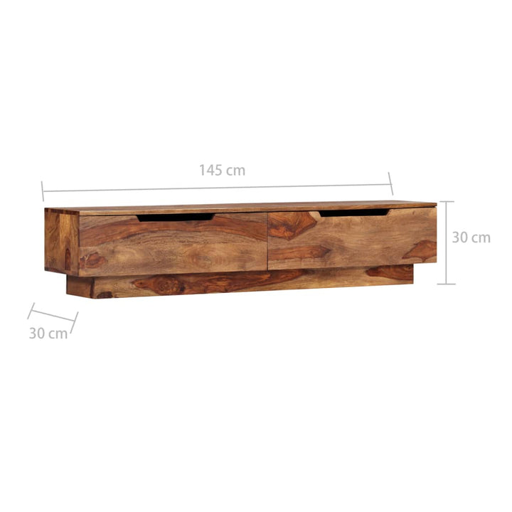 Dulap Tv, 145X30X30 Cm, Lemn Masiv