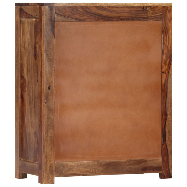 Dulap Lateral, 60 X 30 X 75 Cm, Lemn Masiv De Sheesham