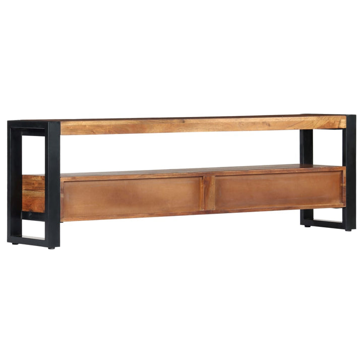 Comodă Tv, 140 X 30 X 45 Cm, Lemn Masiv De Acacia