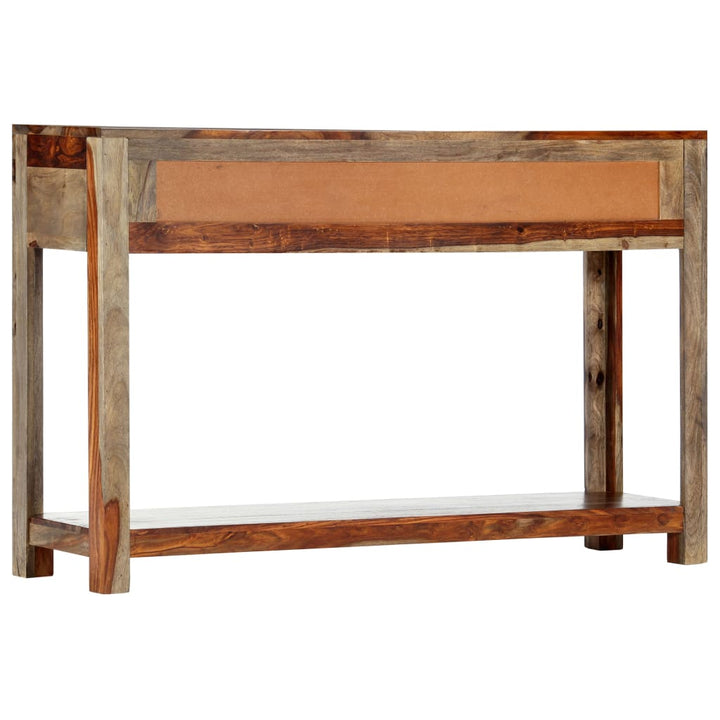 Masă Consolă Cu 3 Sertare, 120X30X75 Cm, Lemn Masiv De Acacia
