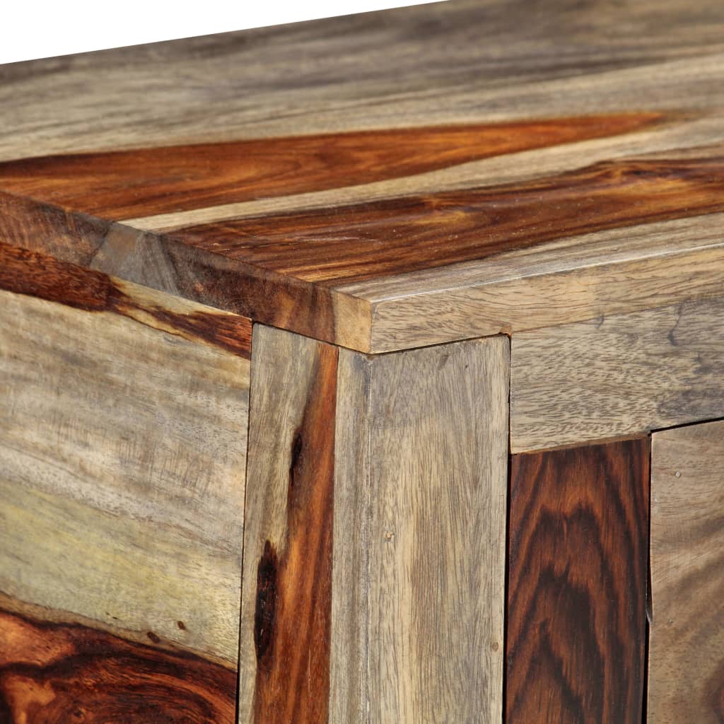 Masă Consolă Cu 3 Sertare, 120X30X75 Cm, Lemn Masiv De Acacia