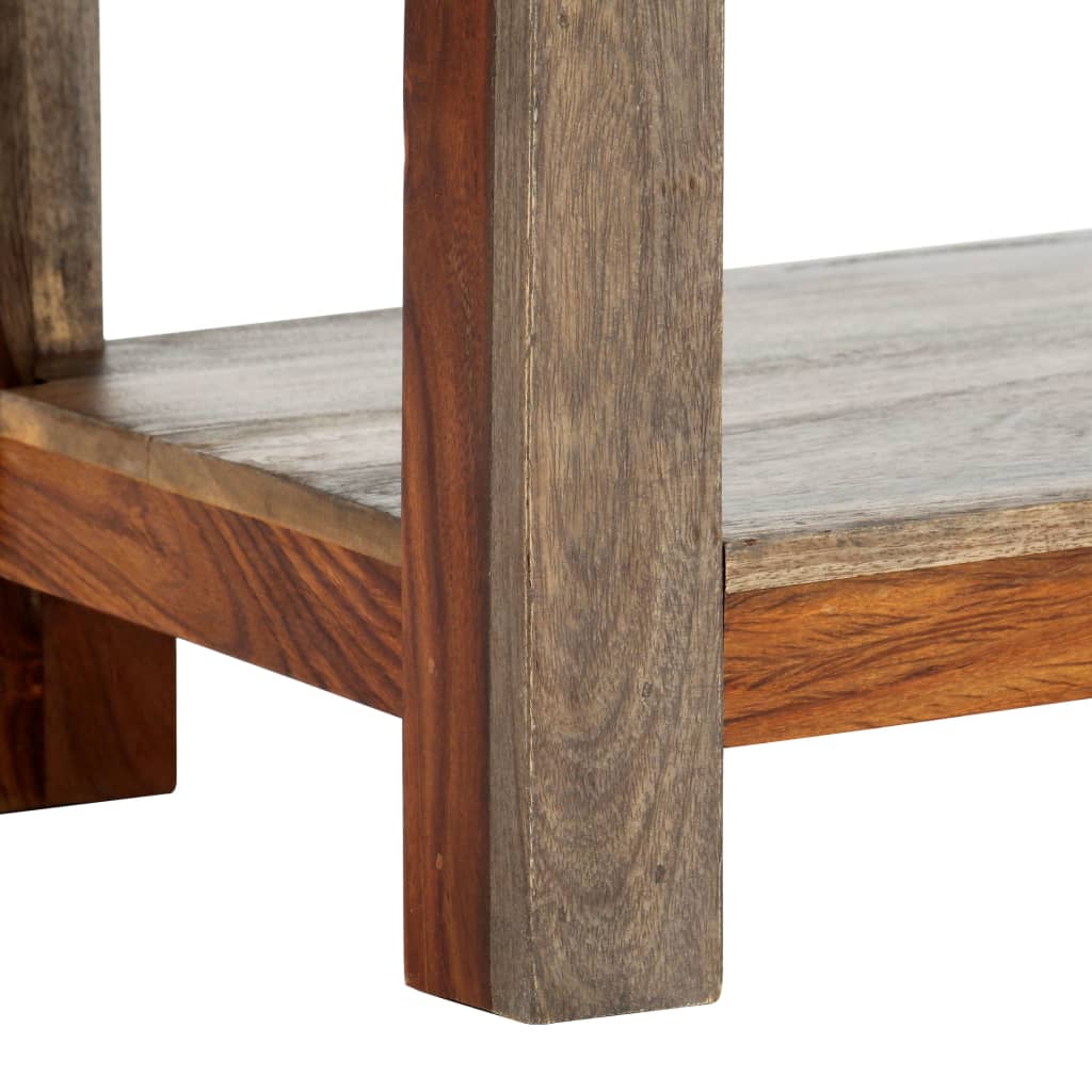Masă Consolă Cu 3 Sertare, 120X30X75 Cm, Lemn Masiv De Acacia