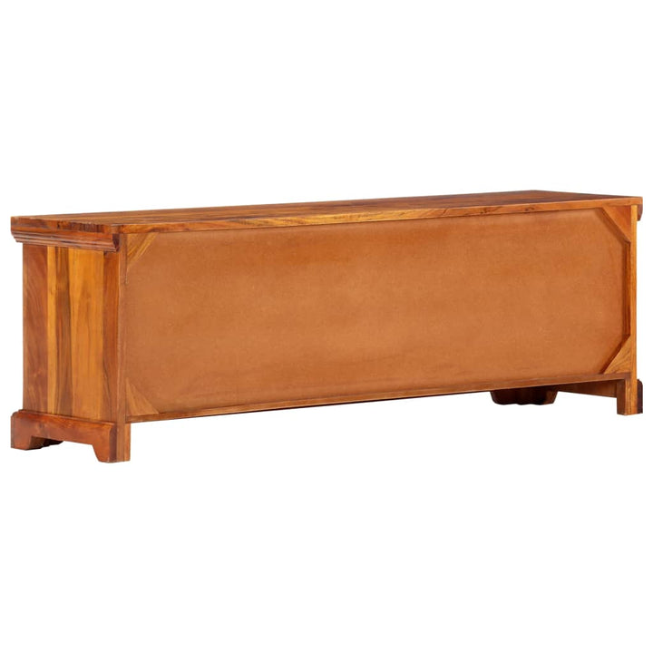 Comodă Tv, 119 X 30 X 40 Cm, Lemn Masiv De Acacia