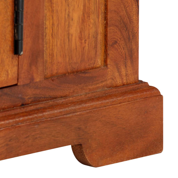 Comodă Tv, 119 X 30 X 40 Cm, Lemn Masiv De Acacia