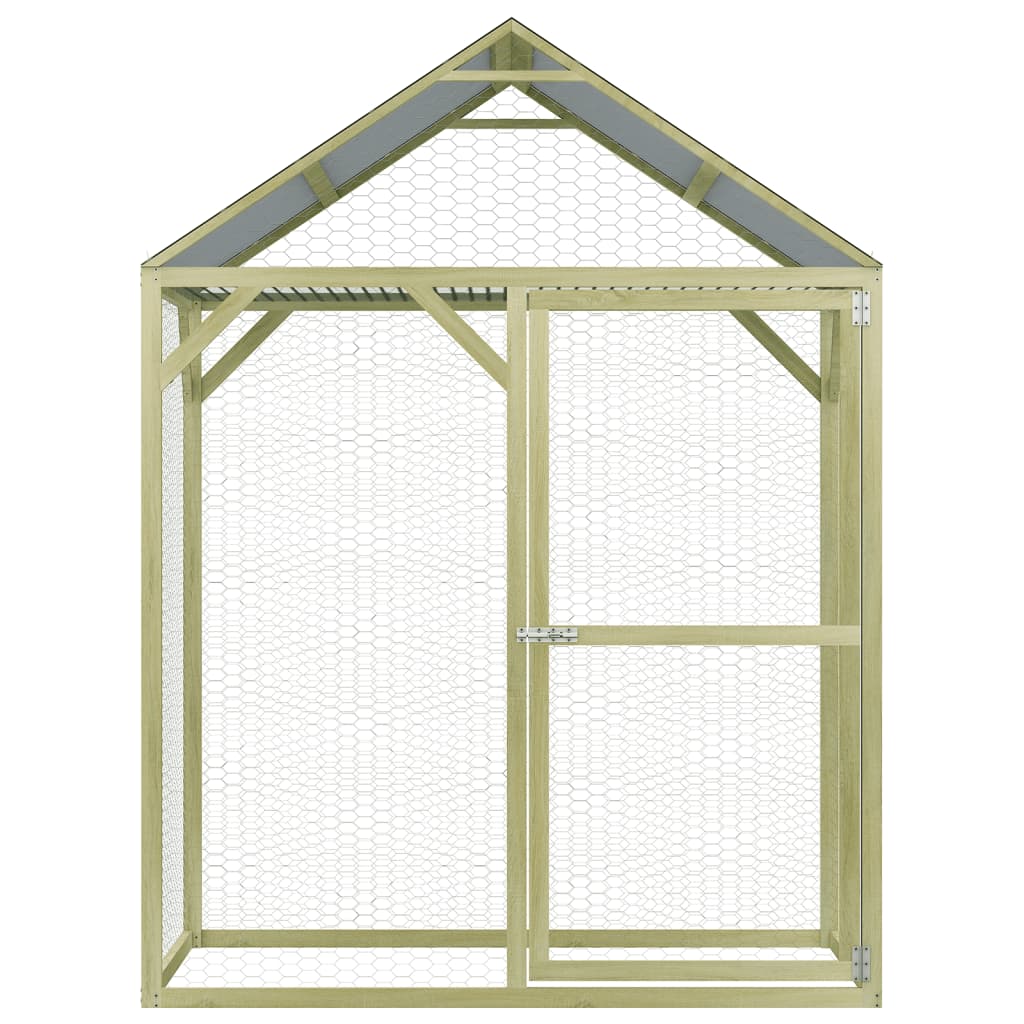 Cușcă Pentru Pui, 1,5X1,5X2 M, Oțel