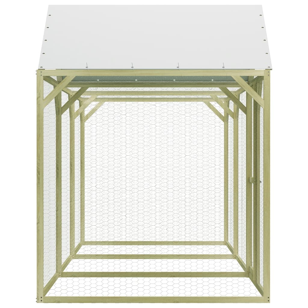 Cușcă Pentru Pui, 4,5X1,5X2 M, Oțel