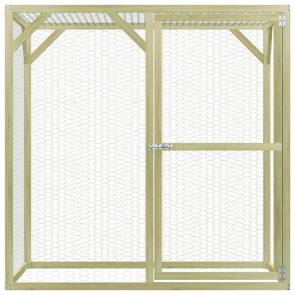 Cușcă Pentru Pui, 1,5X1,5X1,5 M, Oțel