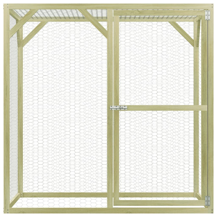 Cușcă Pentru Pui, 1,5X1,5X1,5 M, Oțel