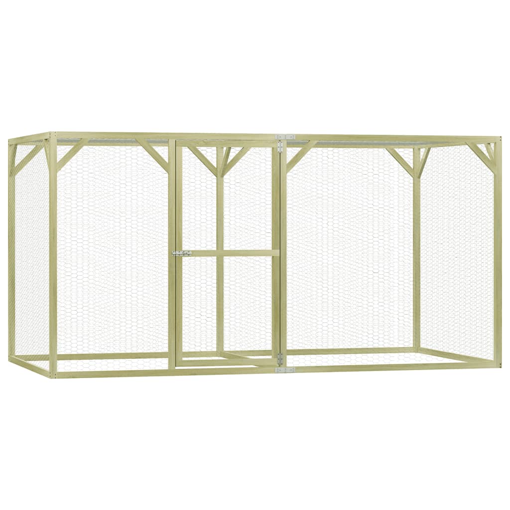 Cușcă Pentru Pui, 3X1,5X1,5 M, Oțel