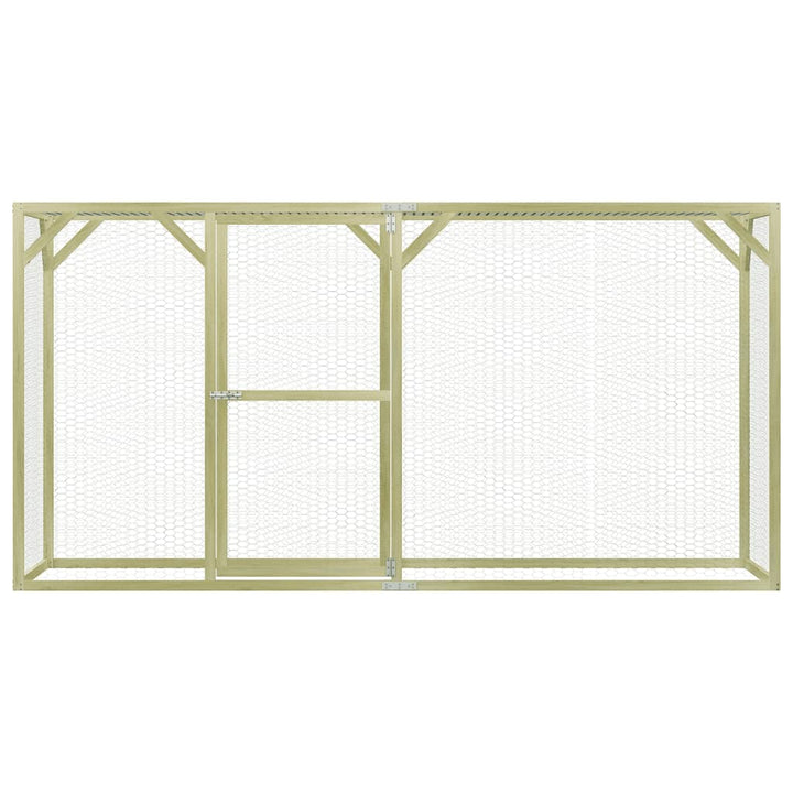 Cușcă Pentru Pui, 3X1,5X1,5 M, Oțel