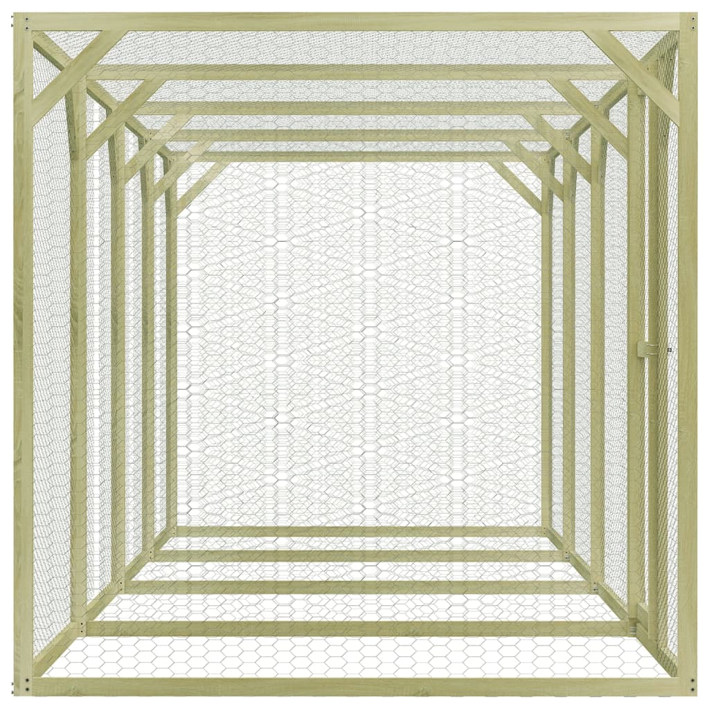 Cușcă Pentru Pui, 6X1,5X1,5 M, Oțel