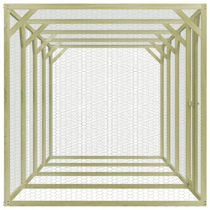 Cușcă Pentru Pui, 6X1,5X1,5 M, Oțel