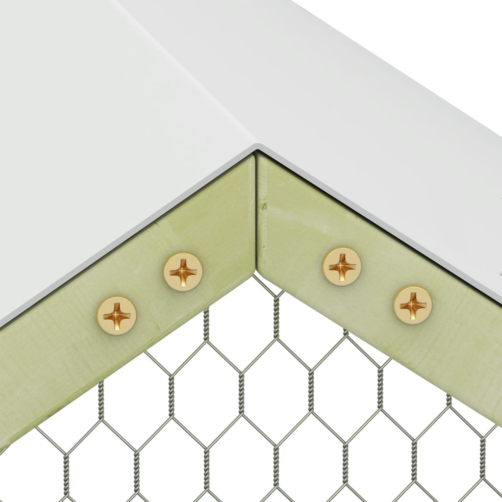 Cușcă Pentru Pui, 4,5X1,5X2 M, Lemn De Pin Tratat