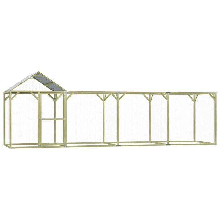 Cușcă Pentru Pui 6X1,5X2 M Lemn De Pin Tratat