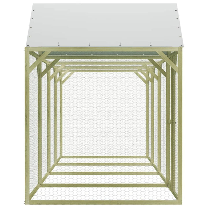 Cușcă Pentru Pui 6X1,5X2 M Lemn De Pin Tratat