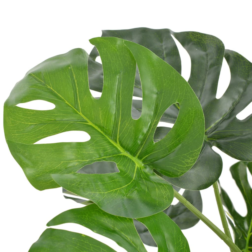 Plantă Artificială Monstera Cu Ghiveci, Verde, 100 Cm