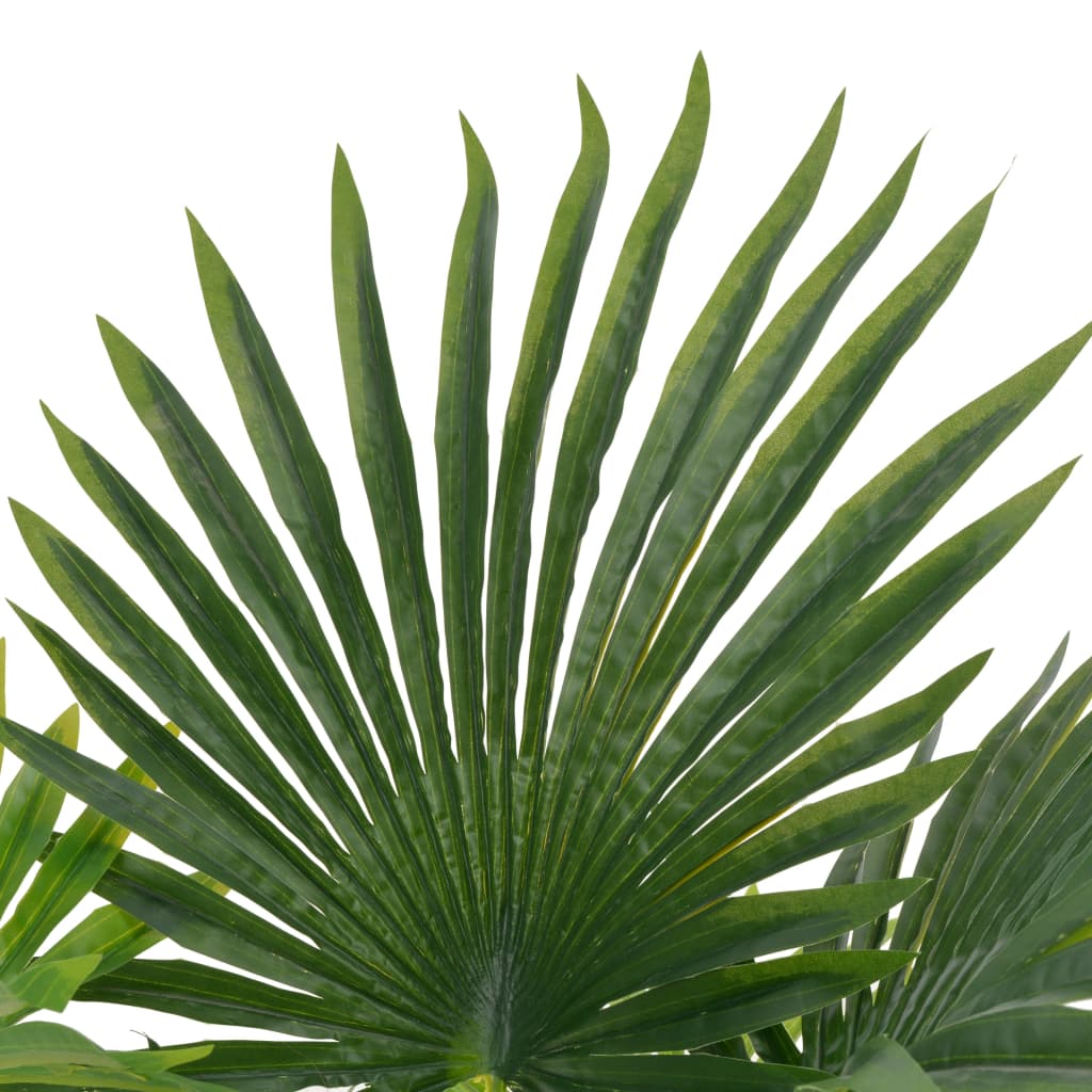 Plantă Artificială Palmier Cu Ghiveci, Verde,