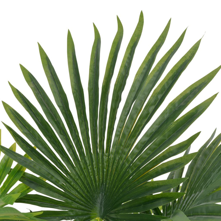 Plantă Artificială Palmier Cu Ghiveci, Verde,