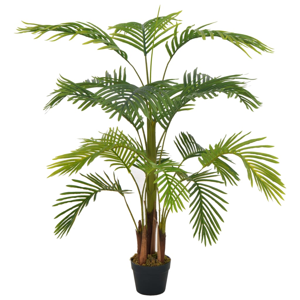 Plantă Artificială Palmier Cu Ghiveci, Verde,