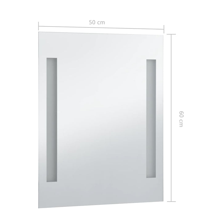 Oglindă Cu Led De Perete Pentru Baie,